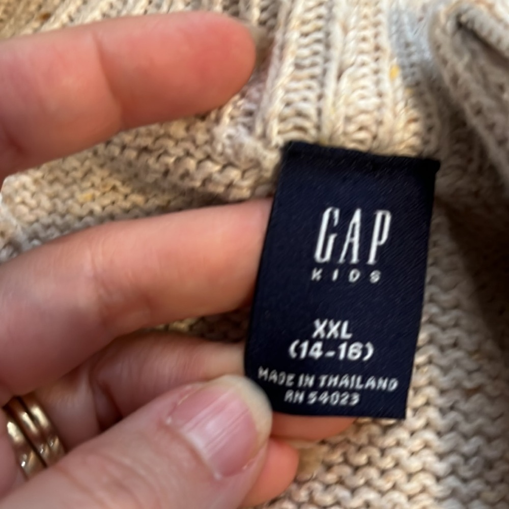 Boys GAP nice half zip sweater - Picture 4 of 9